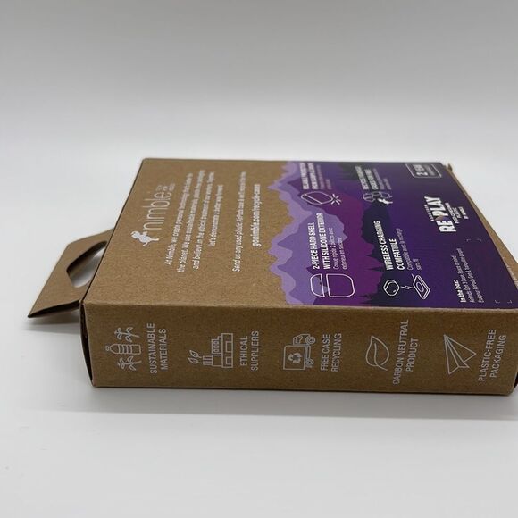 NIB Nimble BACKSTAGE Airpods 3rd Generation Silicone Case - Sea Blue - Picture 4 of 4